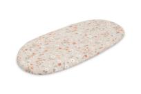 Opakowanie Prześcieradło do wózka bawełna bloom beige 35x75