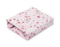 Opakowanie Prześcieradło Drukowane Bawełna Bloom Pink 60x120