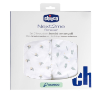 Opakowanie Prześcieradło Next2Me Forever bambus greenery 2szt