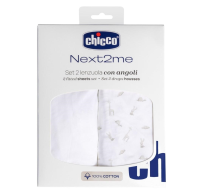 Opakowanie Prześcieradło Next2Me Forever bawełna cloud 2szt