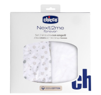 Opakowanie Prześcieradło Next2Me Forever bawełna confet. 2szt