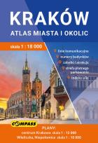 Okładka książki Przewodnik Kraków atlas miasta i okolic