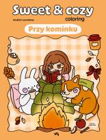 Okładka książki Przy kominku. Sweet & cozy coloring