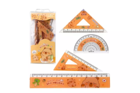 Opakowanie Przybory geometryczne kapibara 4el