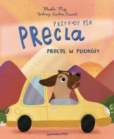 Okładka książki Przygody psa Precla. Precel w podróży