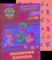 Okładka książki Psi Patrol. Rysowanki z bajecznymi tatuażami