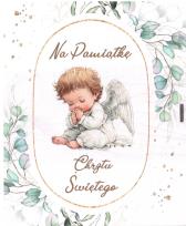 Okładka książki Pudełko Biblia. Pamiątka Chrztu Świętego - złota