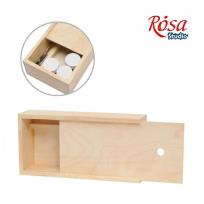 Opakowanie Pudełko drewniane na gwasze 24,3x9,5x5,3cm