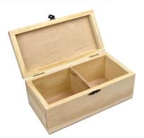 Opakowanie Pudełko drewniane z zamkiem 20x10x8cm