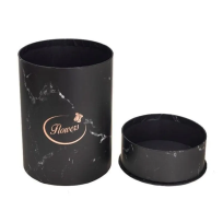 Opakowanie Pudełko Flower Box czarny ROZETTE