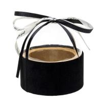 Opakowanie Pudełko Flower Box czarny ROZETTE