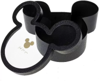 Opakowanie Pudełko Flower Box Micky small czarny ROZETTE