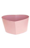 Opakowanie Pudełko Flower Box różowe serce ROZETTE