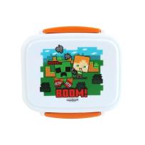 Opakowanie Pudełko na lunch ze sztućcami Minecraft Boom!