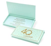 Opakowanie Pudełko ozdobne na banknoty Urodziny 40 Elite