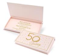 Opakowanie Pudełko ozdobne na banknoty Urodziny 50 Elite