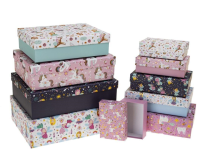 Opakowanie Pudełko prezentowe 10szt mix ROZETTE