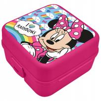 Opakowanie Pudełko śniadaniowe z przegródkami Minnie 840401
