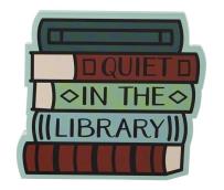 Opakowanie Pulteney Press Notes pocket Cisza w bibliotece