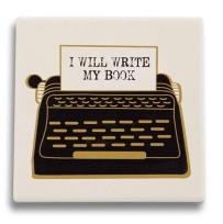 Opakowanie Pulteney Press Podkładka pod kubek - I Will Write
