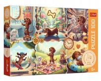 Opakowanie Puzzle 100 Długi dzień jamnika TREFL