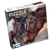 Opakowanie Puzzle 100 el. Zakochane konie