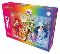 Opakowanie Puzzle 100 Rainbow High Winter Break