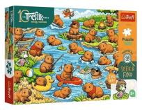 Opakowanie Puzzle 100 Trefliki - Kapibary TREFL