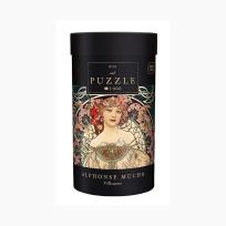 Opakowanie Puzzle 1000 Alphonse Mucha F. Champenois