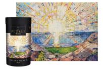 Opakowanie Puzzle 1000 Art Edvard Munch The Sun
