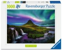 Opakowanie Puzzle 1000 Aurora Over Kirkjufell