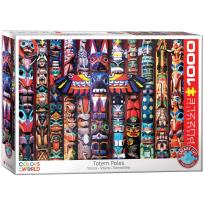 Opakowanie Puzzle 1000 Canadian Totem Poles 6000-5349