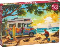 Opakowanie Puzzle 1000 CherryPazzi Waiting for the Waves 31346
