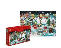 Opakowanie Puzzle 1000 Christmas Frosty Town