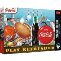 Opakowanie Puzzle 1000 Coca-Cola: Chwila orzeźwienia TREFL