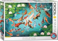 Opakowanie Puzzle 1000 Colorful Koi 6000-5696