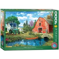Opakowanie Puzzle 1000 Czerwona szopa