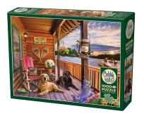 Opakowanie Puzzle 1000 Domek nad jeziorem 113609