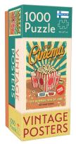 Okładka książki Puzzle 1000 el. Vintage: Retro Cinema /59212/