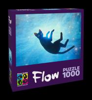 Opakowanie PUZZLE 1000 FLOW - BLACK CAT