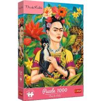 Opakowanie Puzzle 1000 Frida Kahlo: Portret w dżungli TREFL