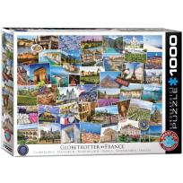 Opakowanie Puzzle 1000 Globetrotter, Francja