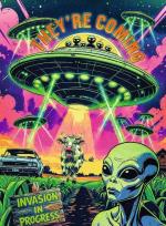 Opakowanie Puzzle 1000 Hall of Horror UFO