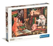 Opakowanie Puzzle 1000 HQ Curious Whiskers 37100