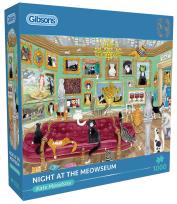 Opakowanie Puzzle 1000 Kocia noc w muzeum 113729