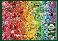 Opakowanie Puzzle 1000 Kolorowa tęcza