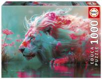 Opakowanie Puzzle 1000 Król zwierząt