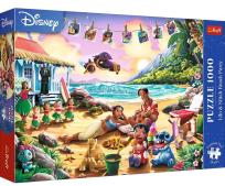 Opakowanie Puzzle 1000 Lilo&Stitch Impreza na plaży TREFL