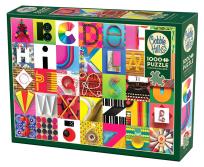 Opakowanie Puzzle 1000 Litery i cyfry 112994