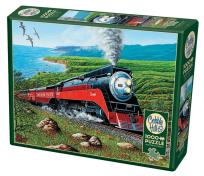 Opakowanie Puzzle 1000 Lokomotywa parowa ''Southern Pacific